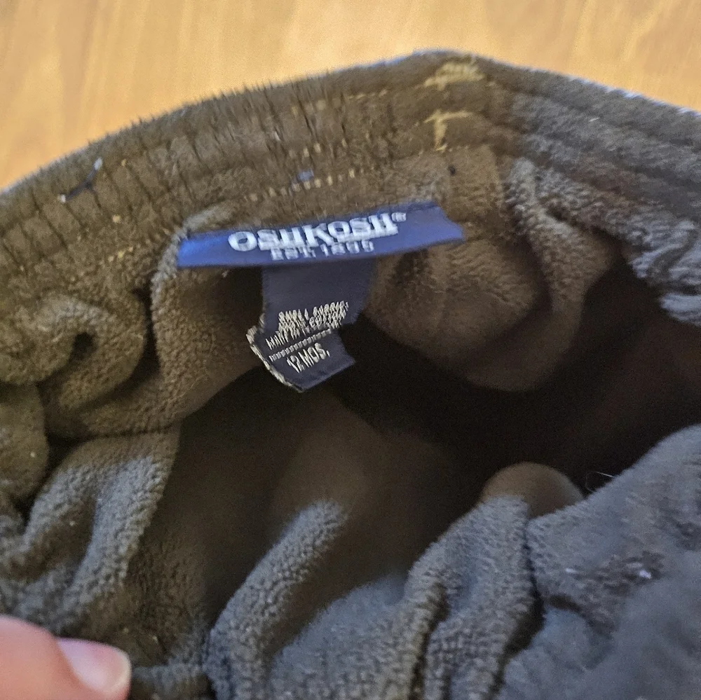 OshKosh Boy's Thermal Fleece Lined Jeans Size 12 Months